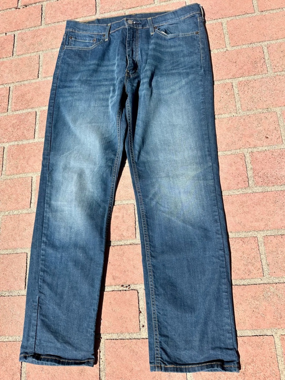 Levi's Men's Straight Leg Blue Denim Jeans